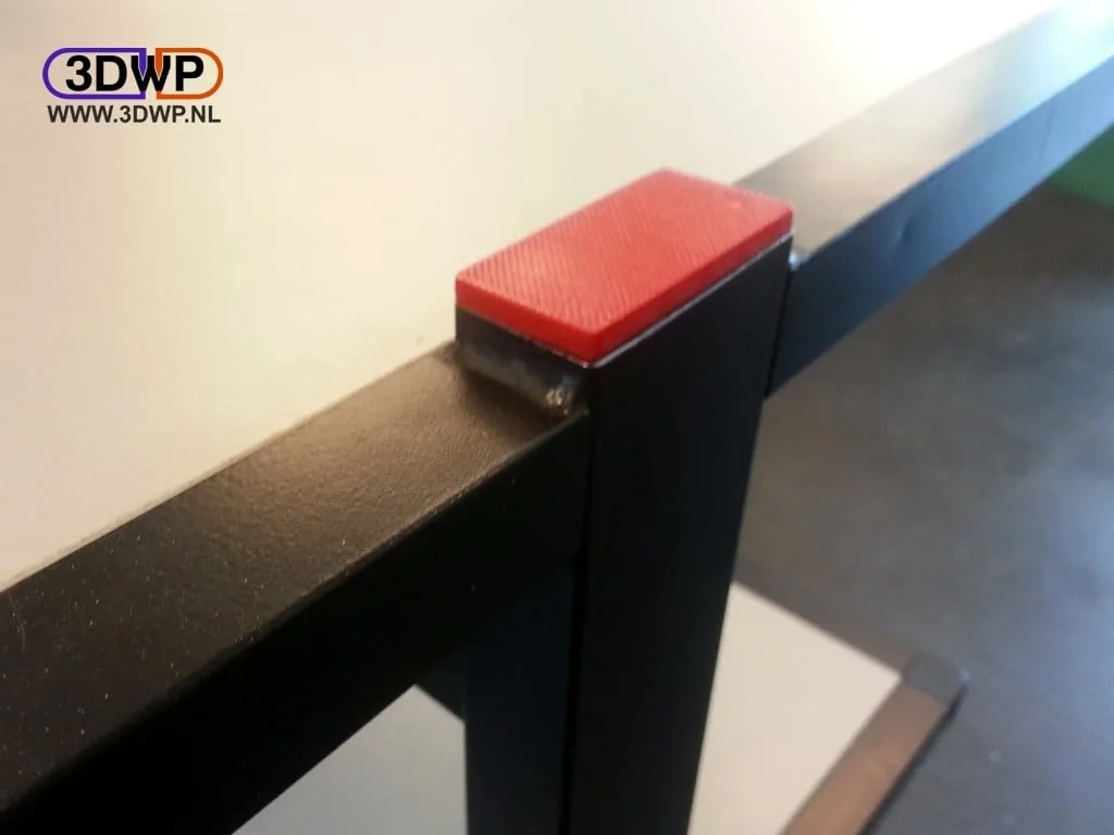 Nắp ống hình chữ nhật 25X50 mm cho bàn làm việc