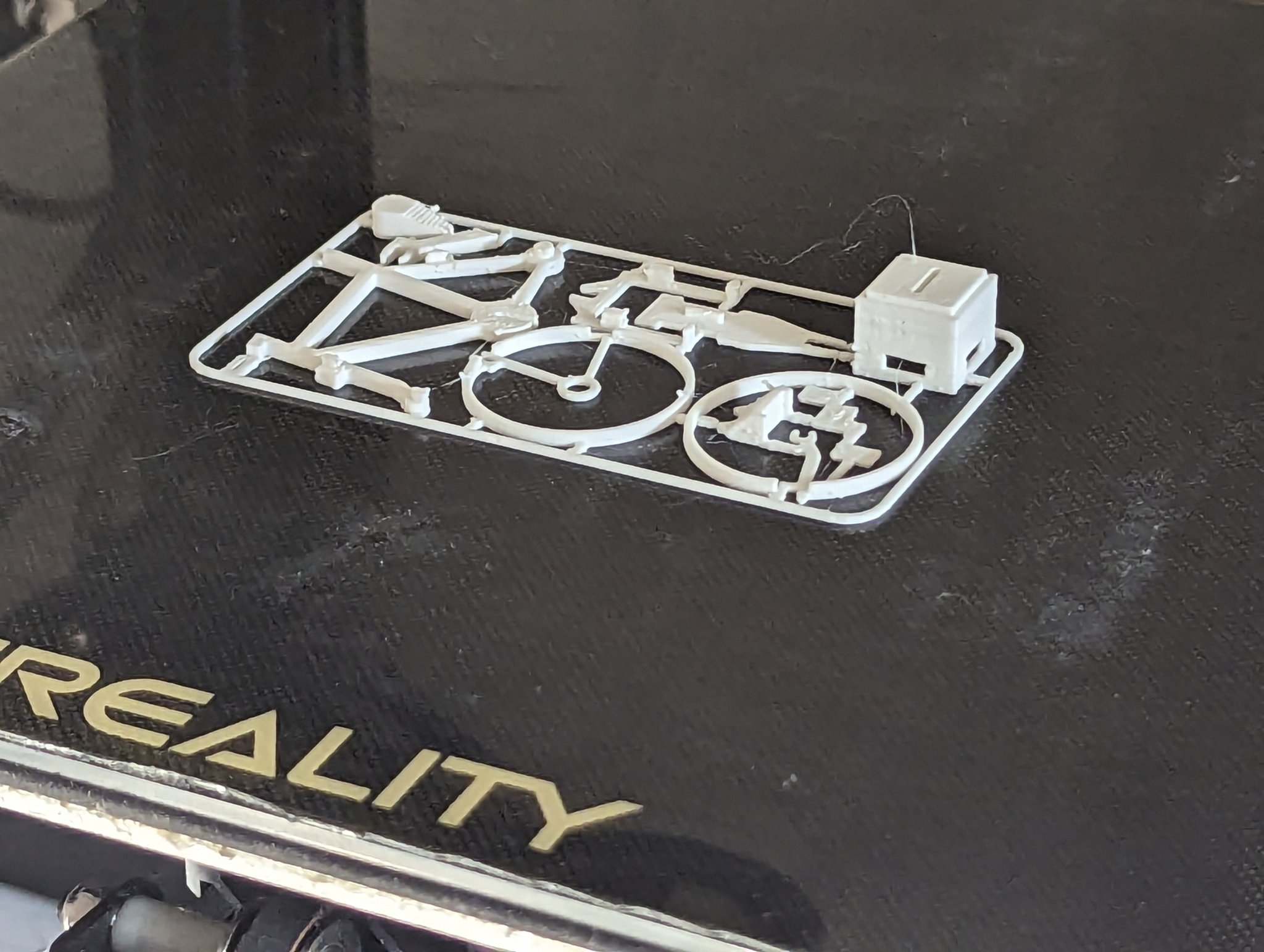 Mô hình xe đạp đường phố khung thép tỉ lệ 1:25.4