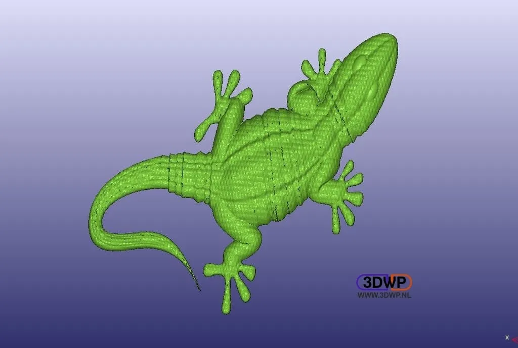 Gecko treo tường độc đáo với thiết kế cải tiến