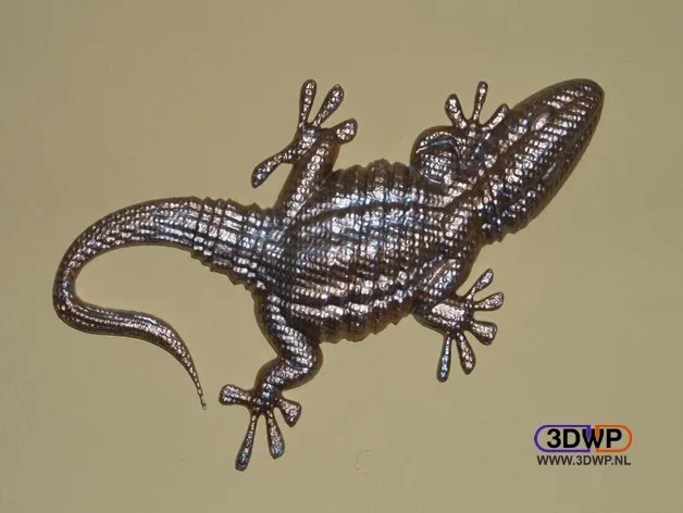 Gecko treo tường độc đáo với thiết kế cải tiến