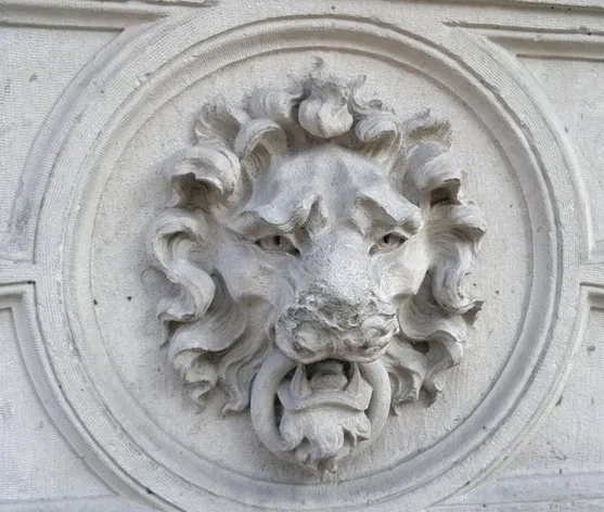 Mặt nạ đầu sư tử treo tường