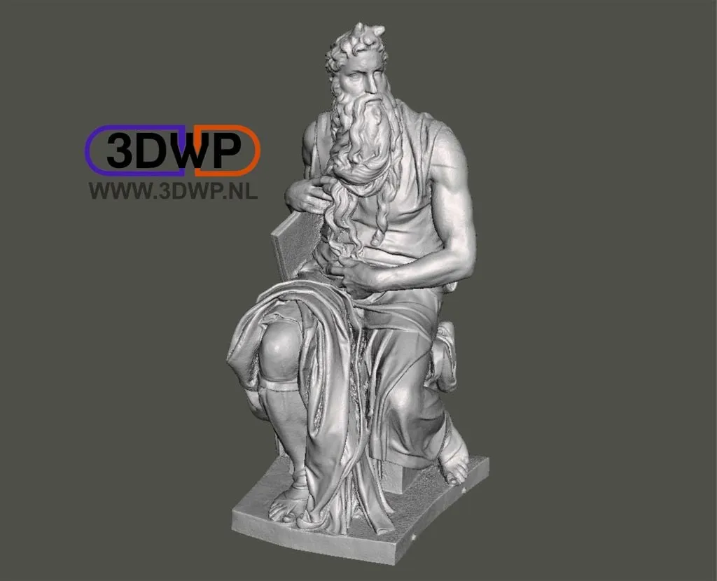 Tượng Moses của Michelangelo được quét 3D