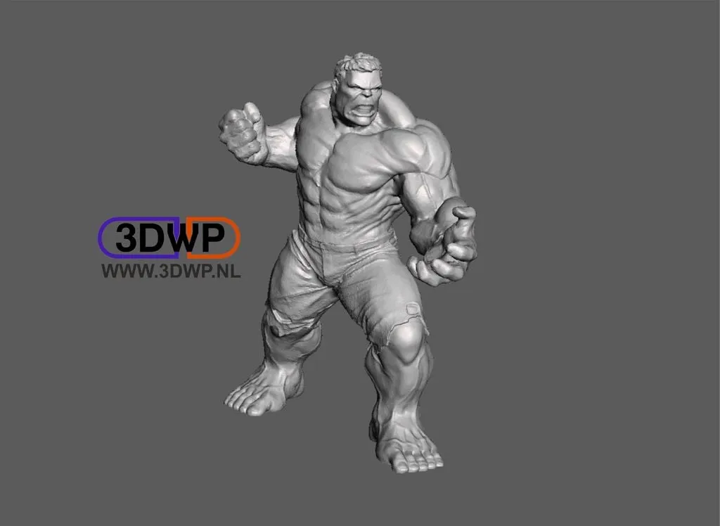 Mô hình Hulk chi tiết từ quét 3D tuyệt đẹp