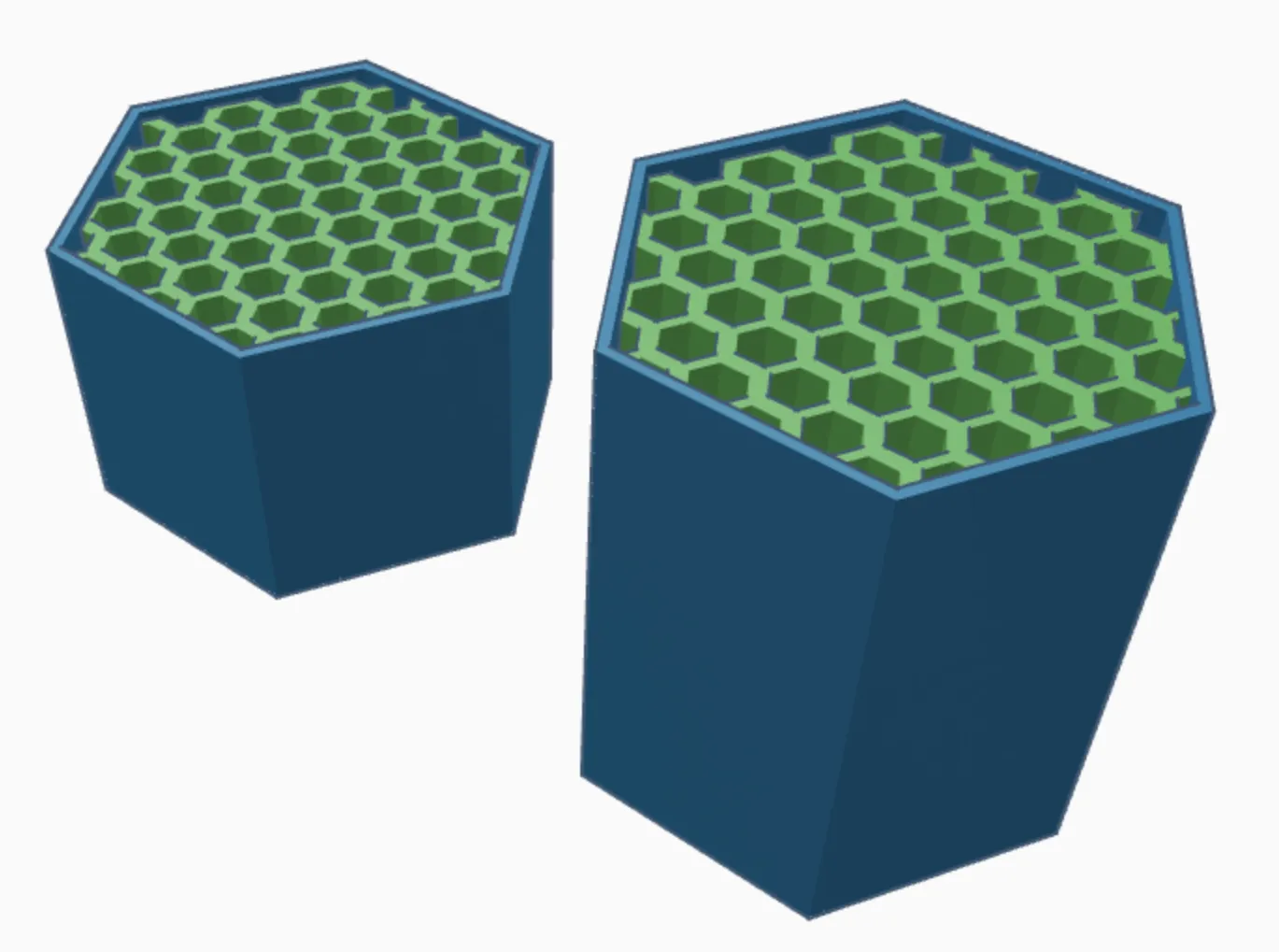 Giá đỡ bút hình lục giác - Tùy chỉnh bằng slicer