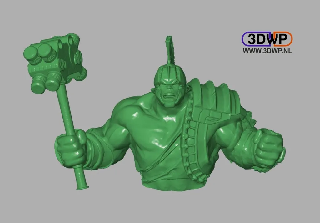 Tượng đầu Hulk trong Thor Ragnarok