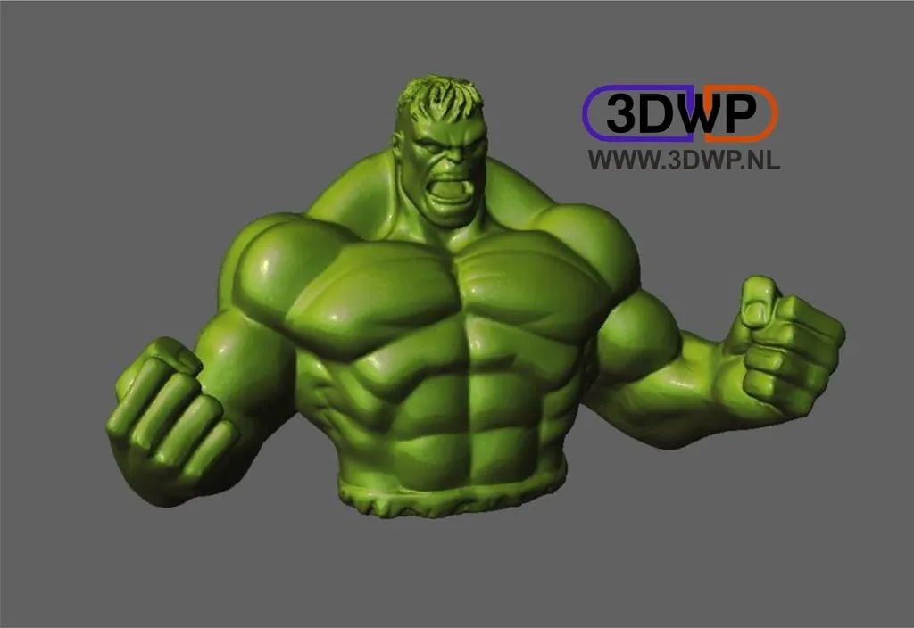 Tượng Hulk heo đất quà tặng từ máy quét 3D Einscan-S