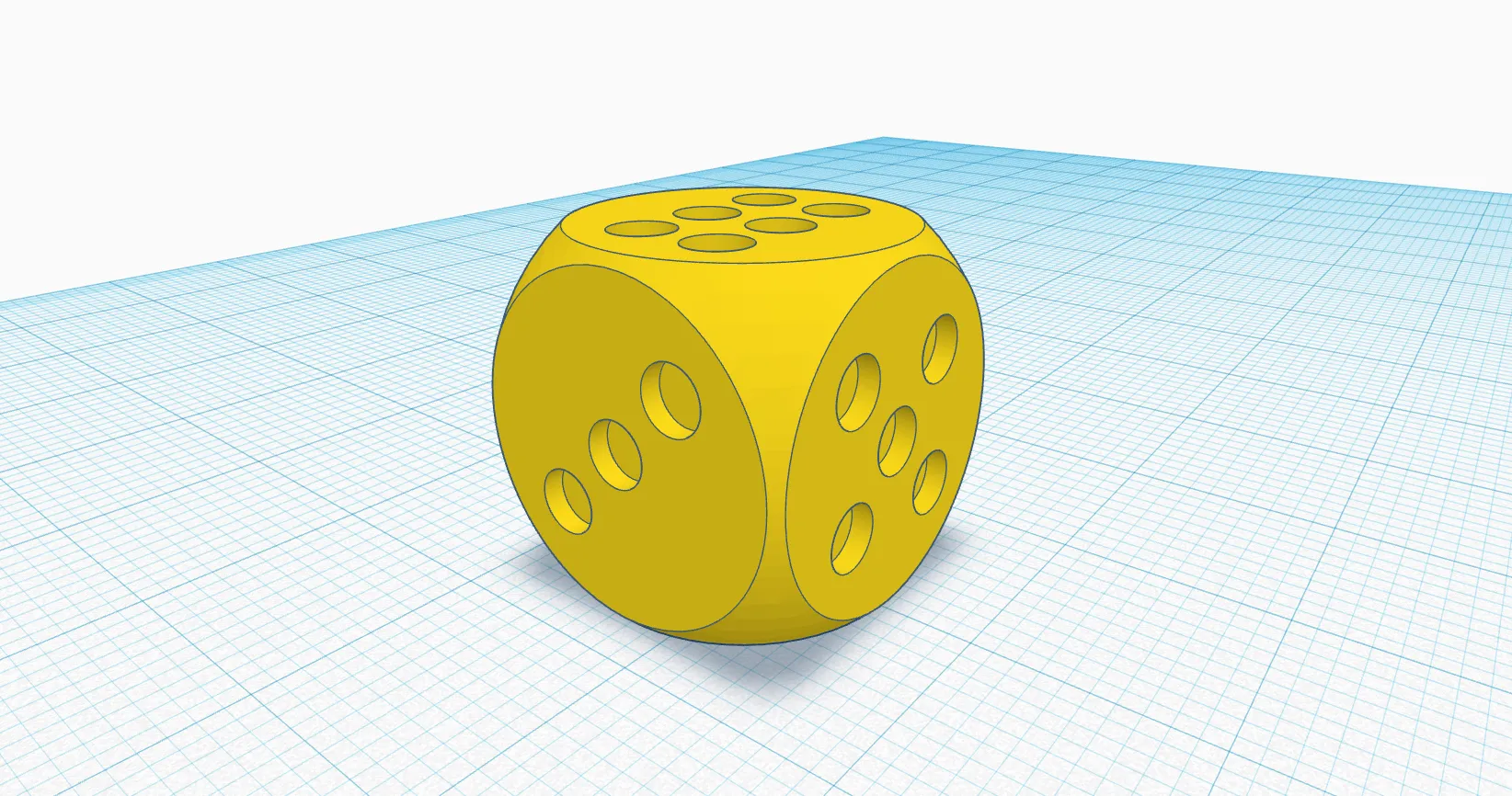 Xúc xắc cổ điển Klasická hrací kostka 16x16x16 mm