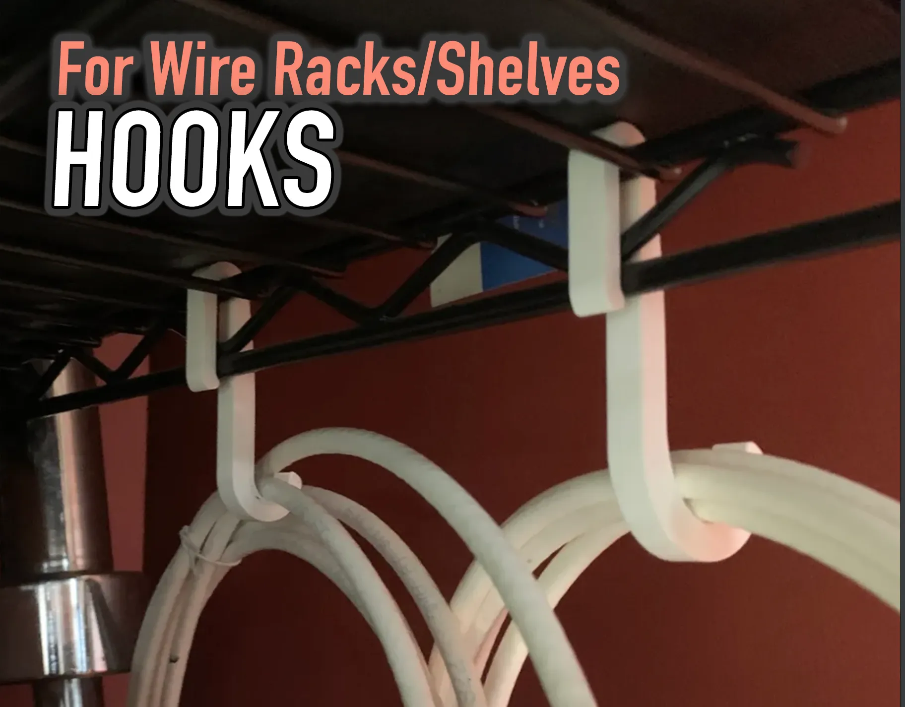 Móc treo kệ bằng dây với kích thước nhỏ, vừa và lớn