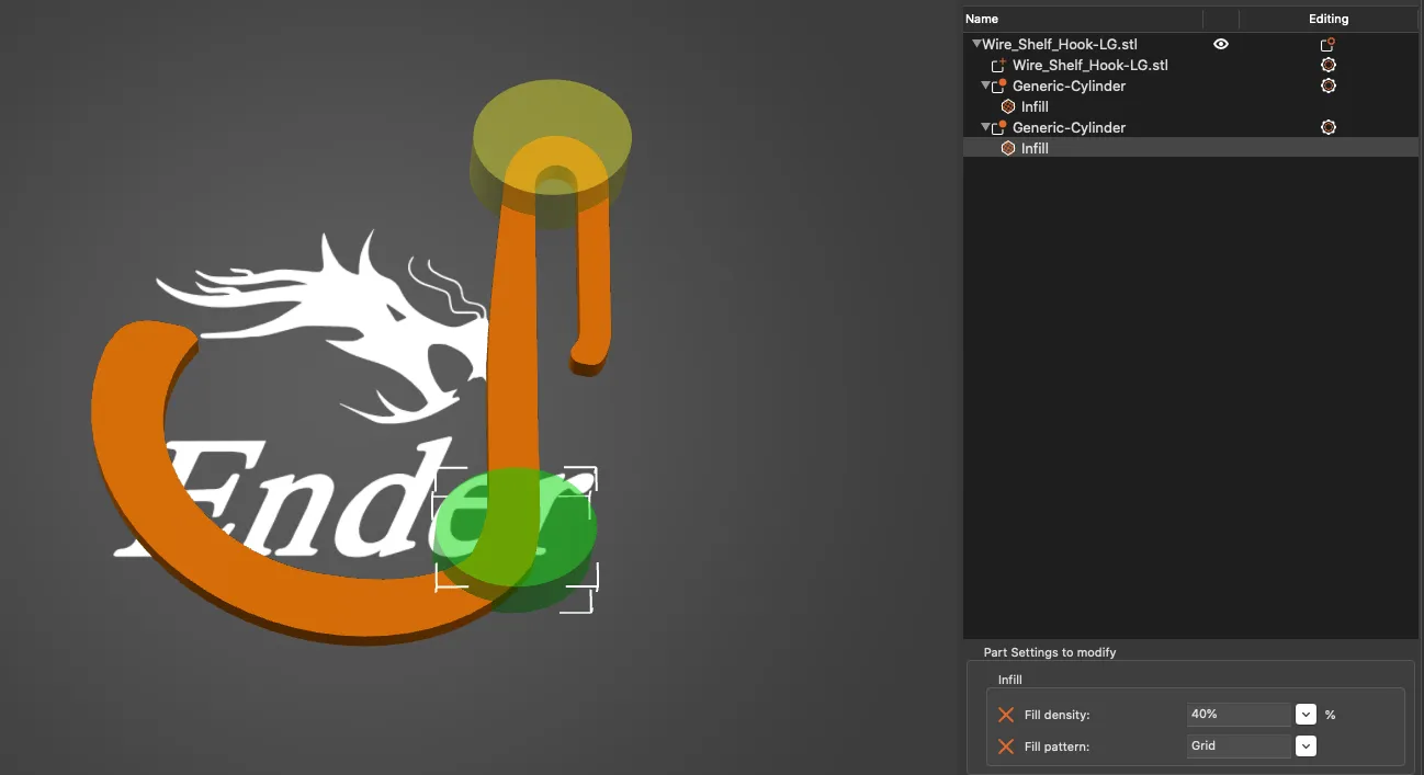 Móc treo kệ bằng dây với kích thước nhỏ, vừa và lớn