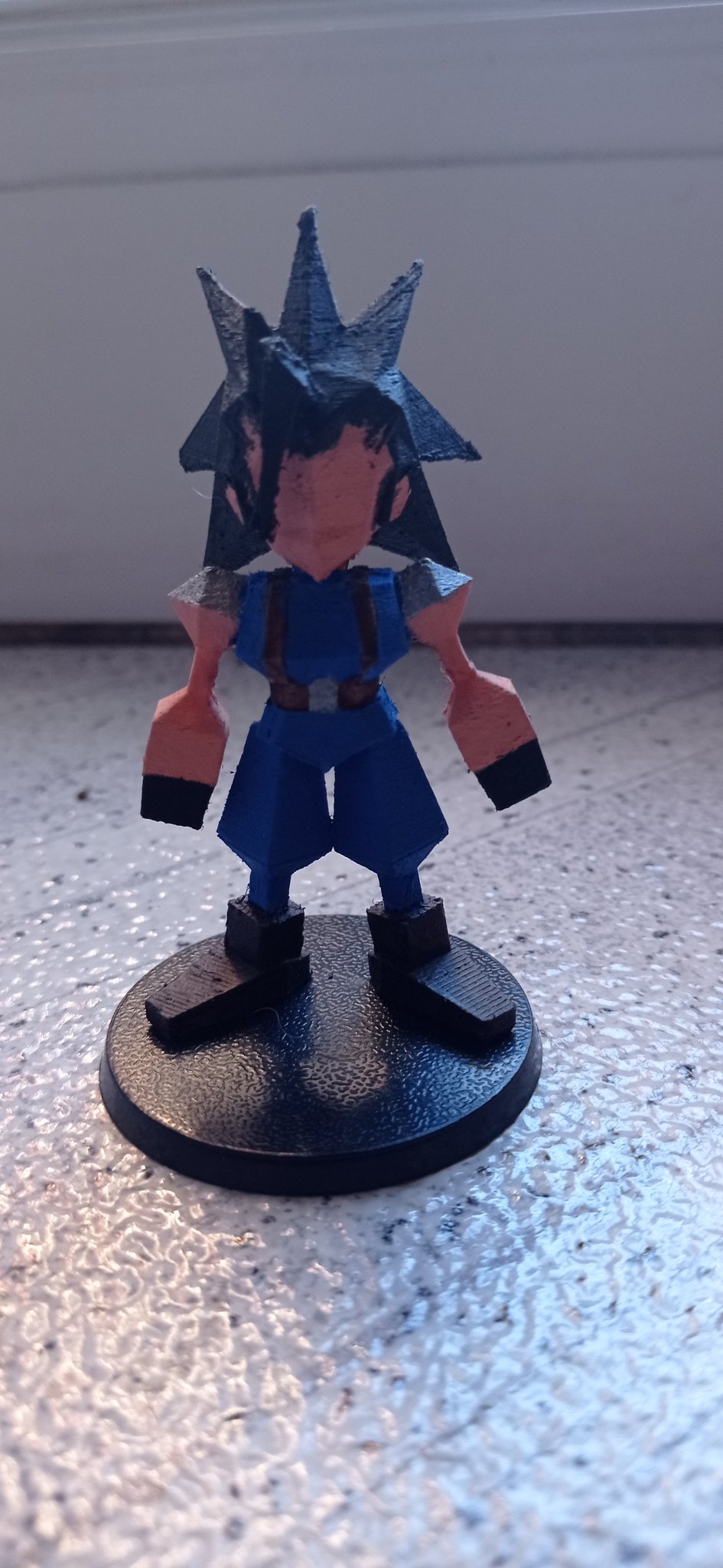 Nhân vật Zack Fair từ Final Fantasy VII trên PlayStation