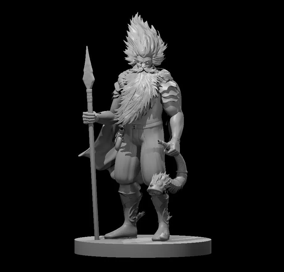 Thần Boreas từ Kobold Press Tome of Beasts