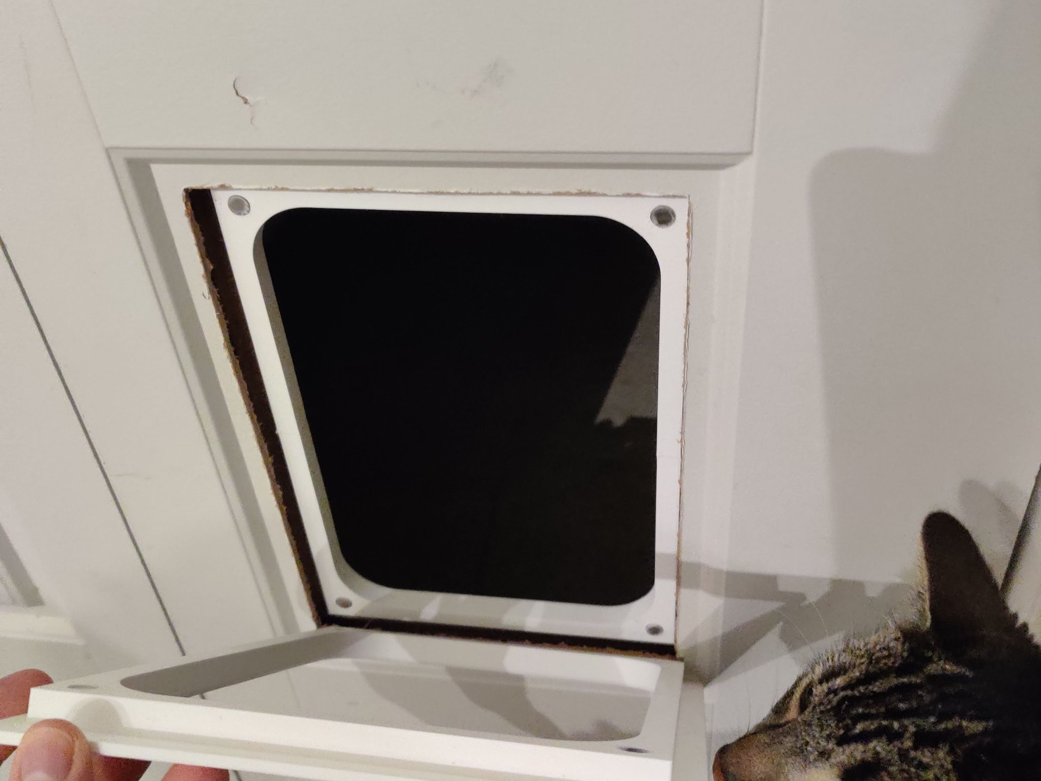 Viền cửa cho mèo không cửa cho cửa accordion