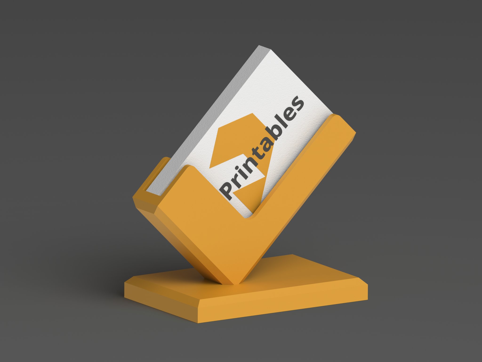 Giá đỡ thẻ doanh nghiệp kiểu dáng hiện đại 45°