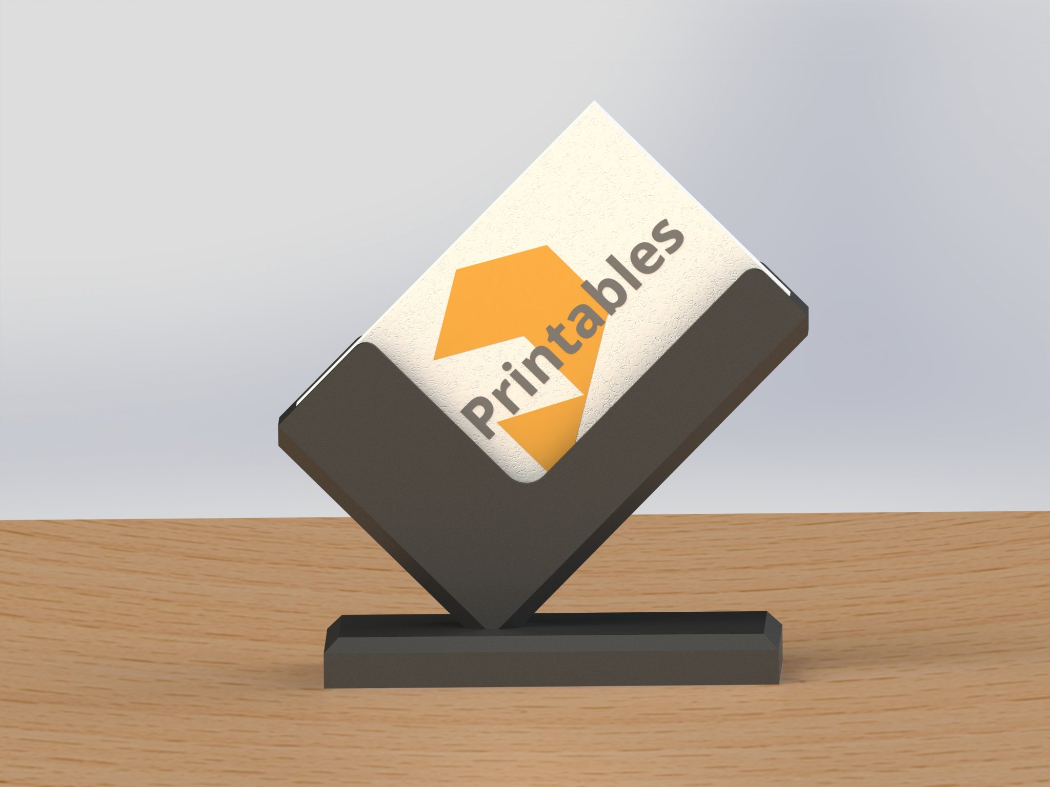 Giá đỡ thẻ doanh nghiệp kiểu dáng hiện đại 45°