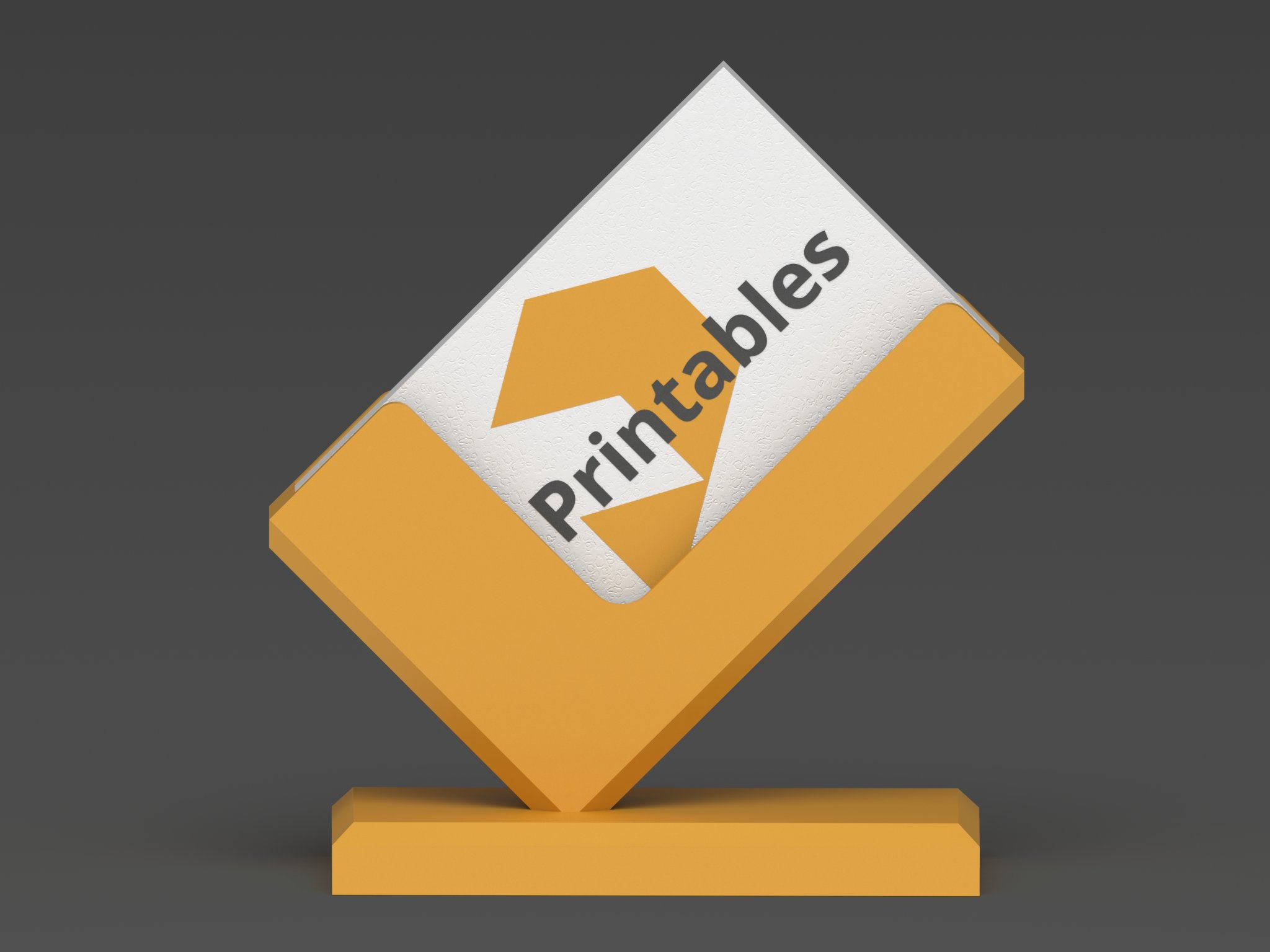 Giá đỡ thẻ doanh nghiệp kiểu dáng hiện đại 45°