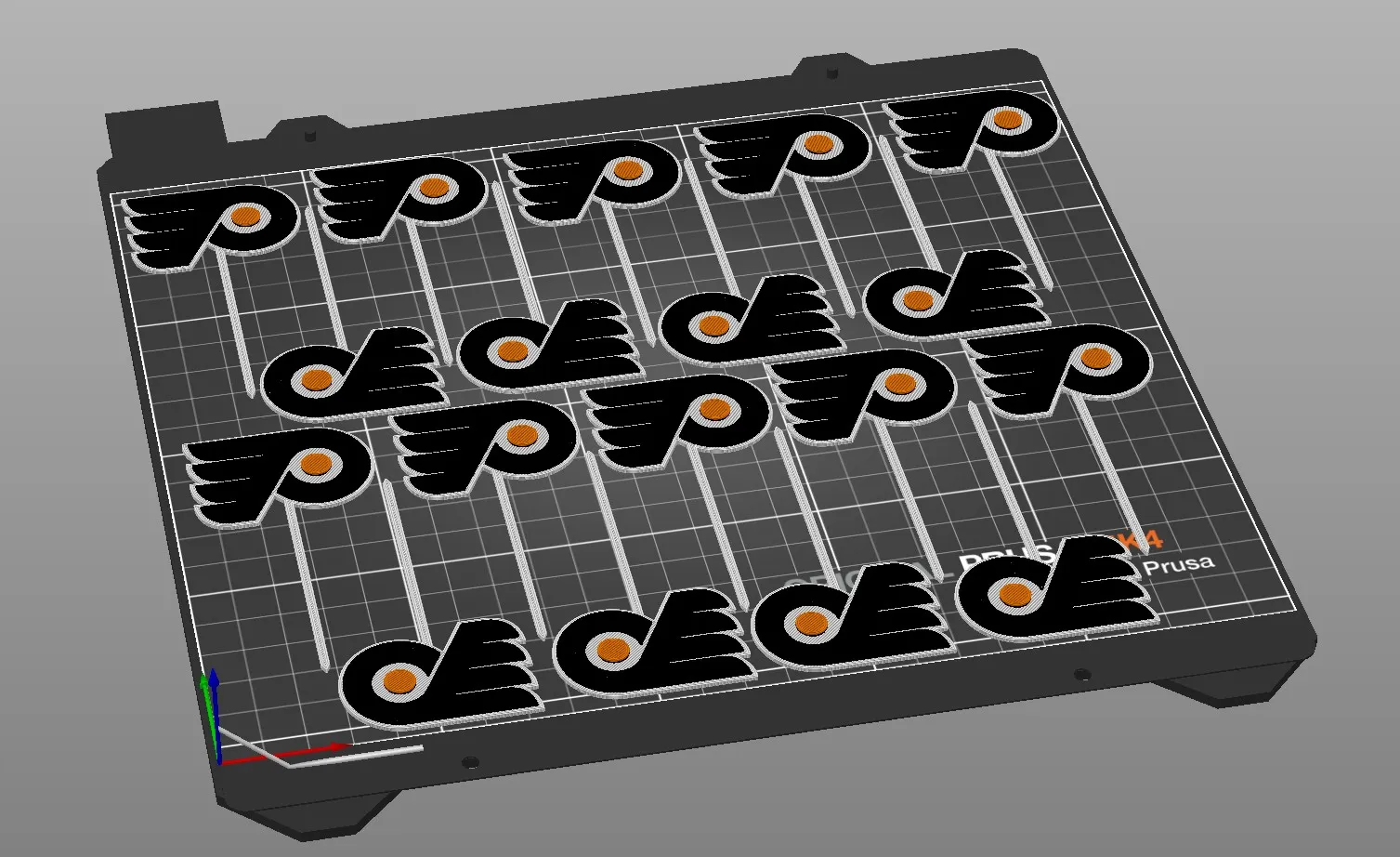 Nắp bánh cupcake Flyers với màu sắc thay đổi theo lớp