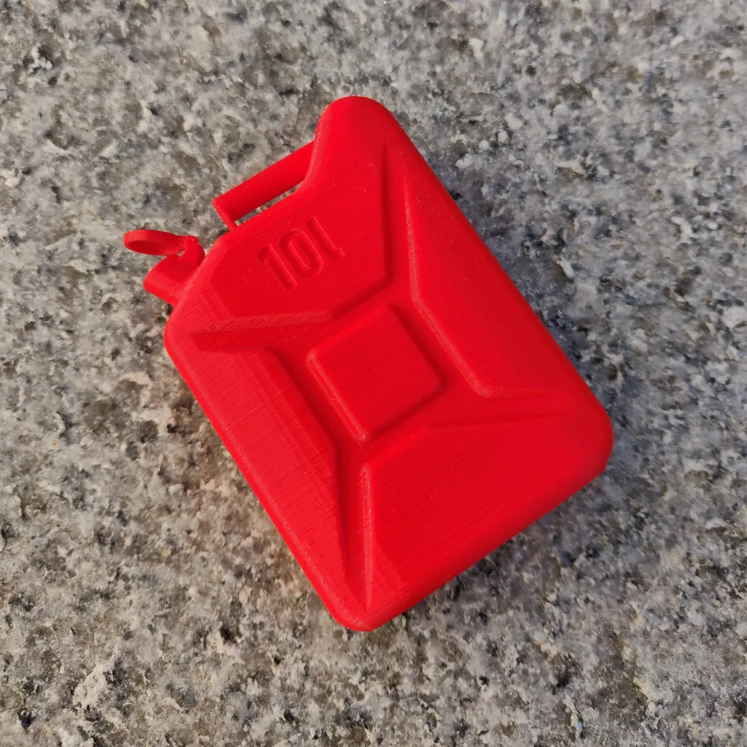 Bình xăng quân đội cổ điển có nắp di động