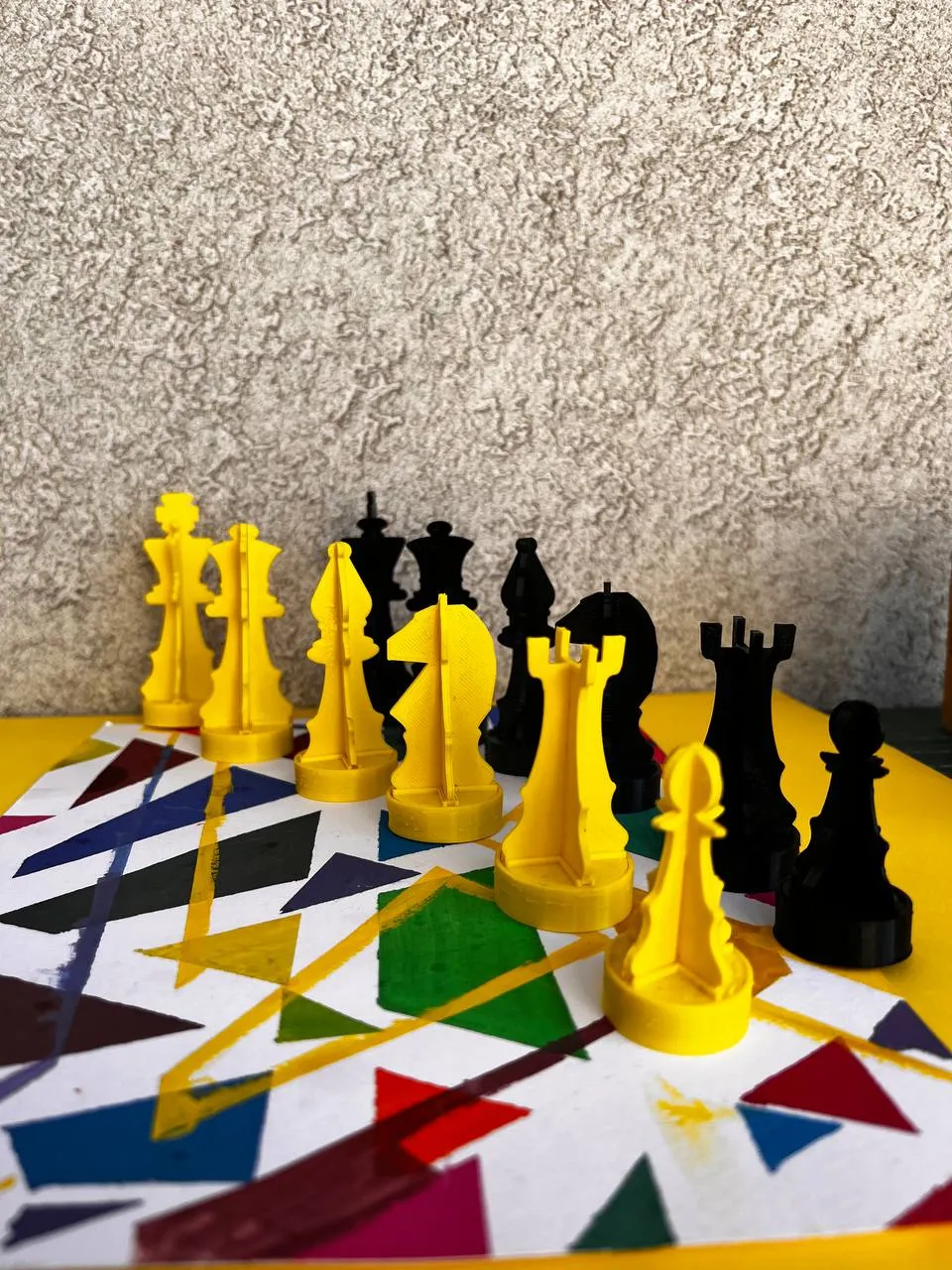 Bộ quà tặng trò chơi cờ vua xe đạp ghép hình