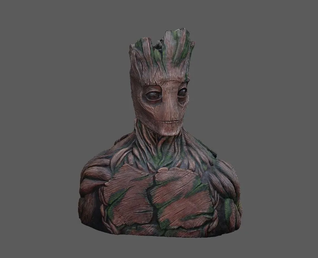 Tượng Groot bằng 3D của Åke Mora Temnerud