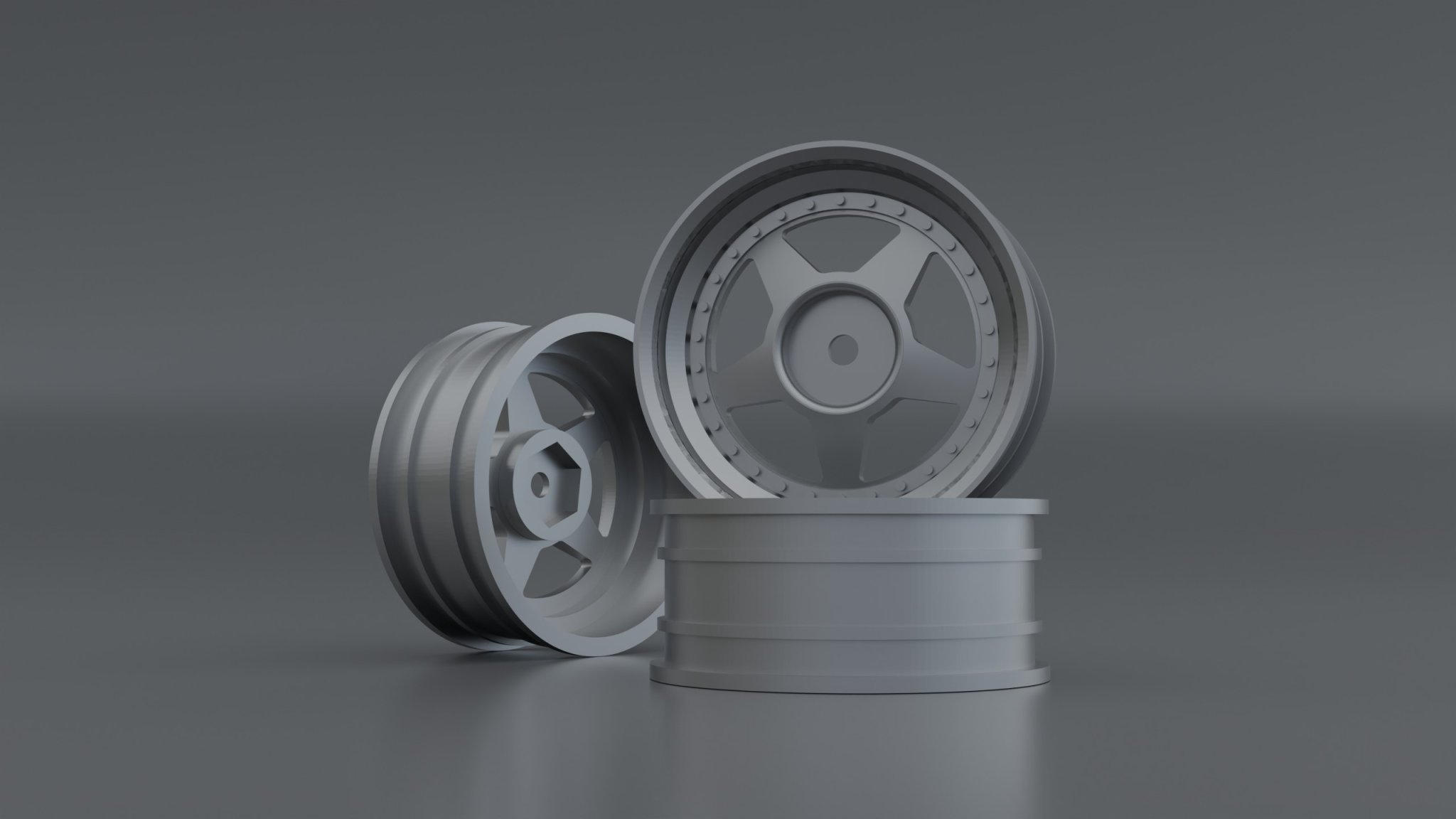 Bánh xe drift RC lấy cảm hứng từ Japan Racing JR6 (1/10)