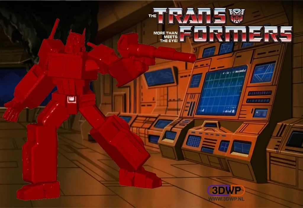 Mô hình Optimus Prime thế hệ 1 cho in 3D