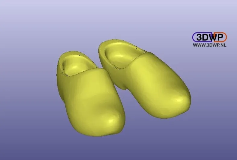 Giày gỗ ''Mô hình VV'' kích thước 43/44
