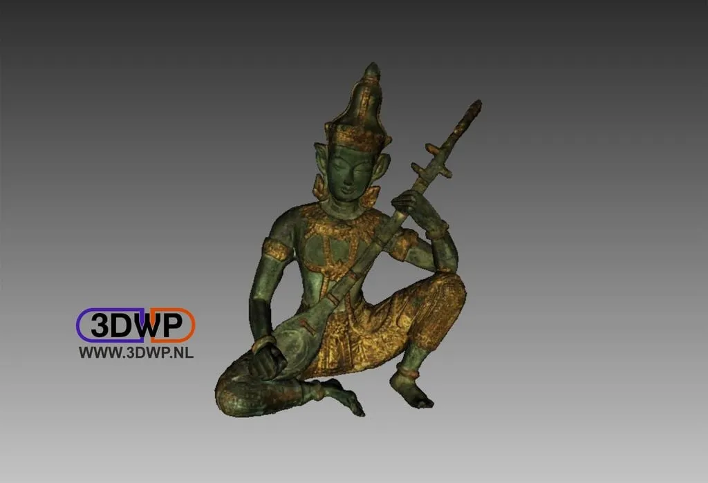 Tượng thần Ấn Độ quét 3D bằng máy quét Artec