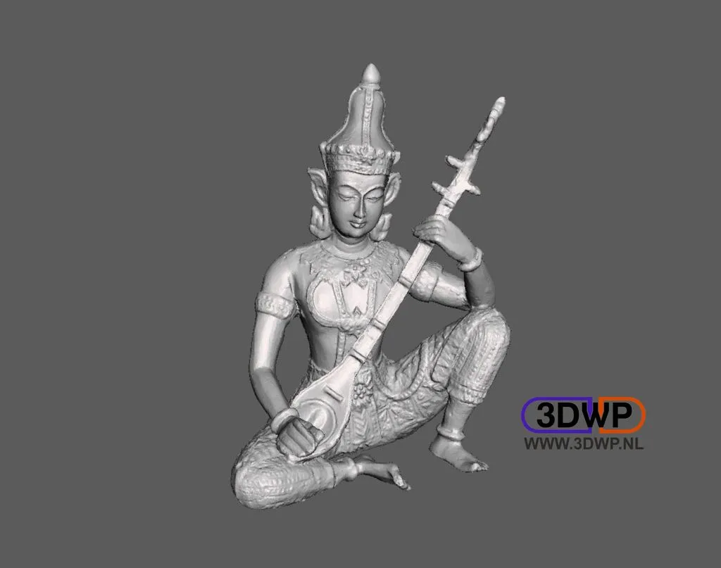 Tượng thần Ấn Độ quét 3D bằng máy quét Artec