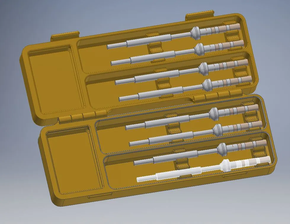 Hộp đựng 8 mũi hàn cho TS100