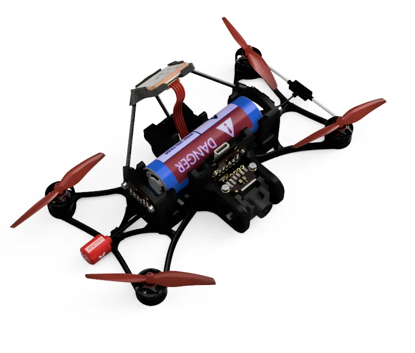 Máy bay không người lái Tsetse V3 với Ardupilot