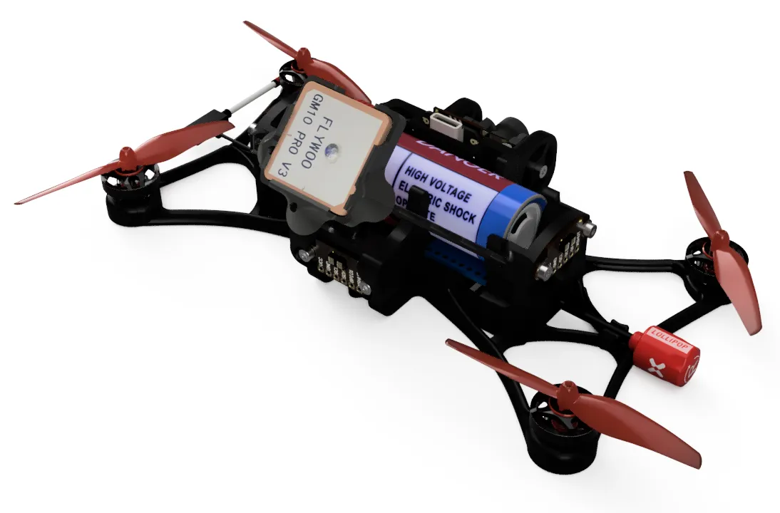 Máy bay không người lái Tsetse V3 với Ardupilot