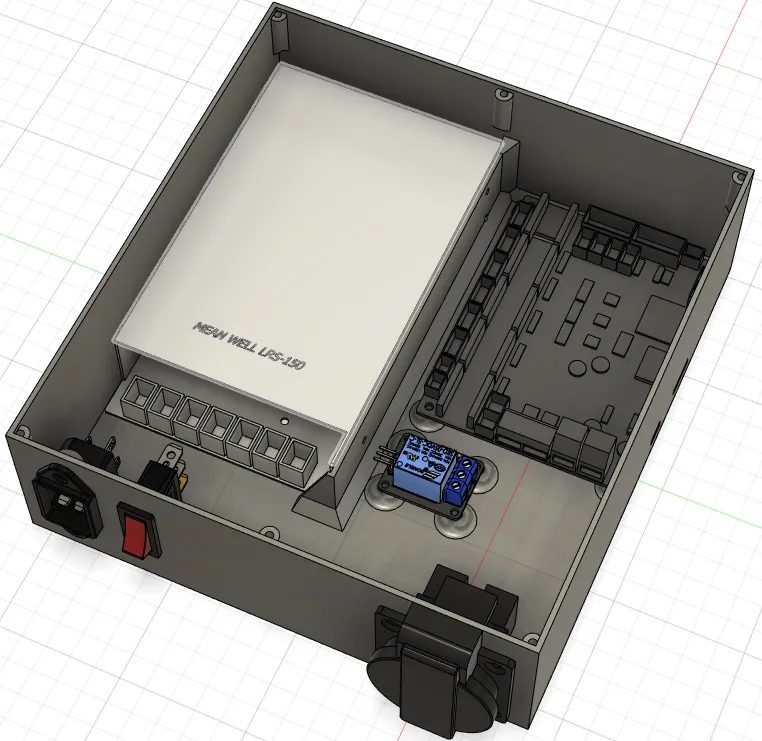 Hộp điều khiển CNC cho MKS TinyBee với Relay và PSU