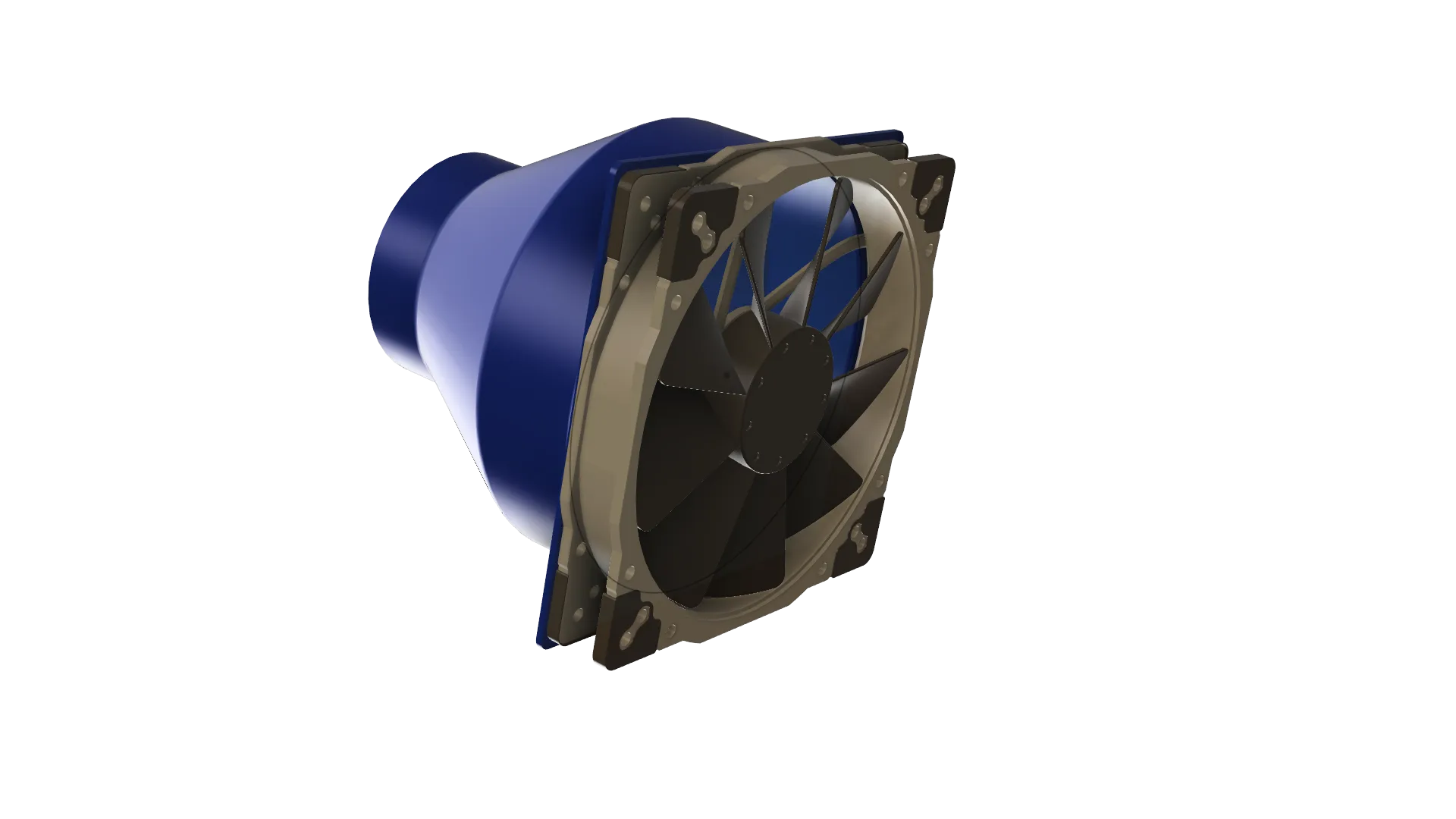 Adapter quạt Noctua 200mm sang 100mm