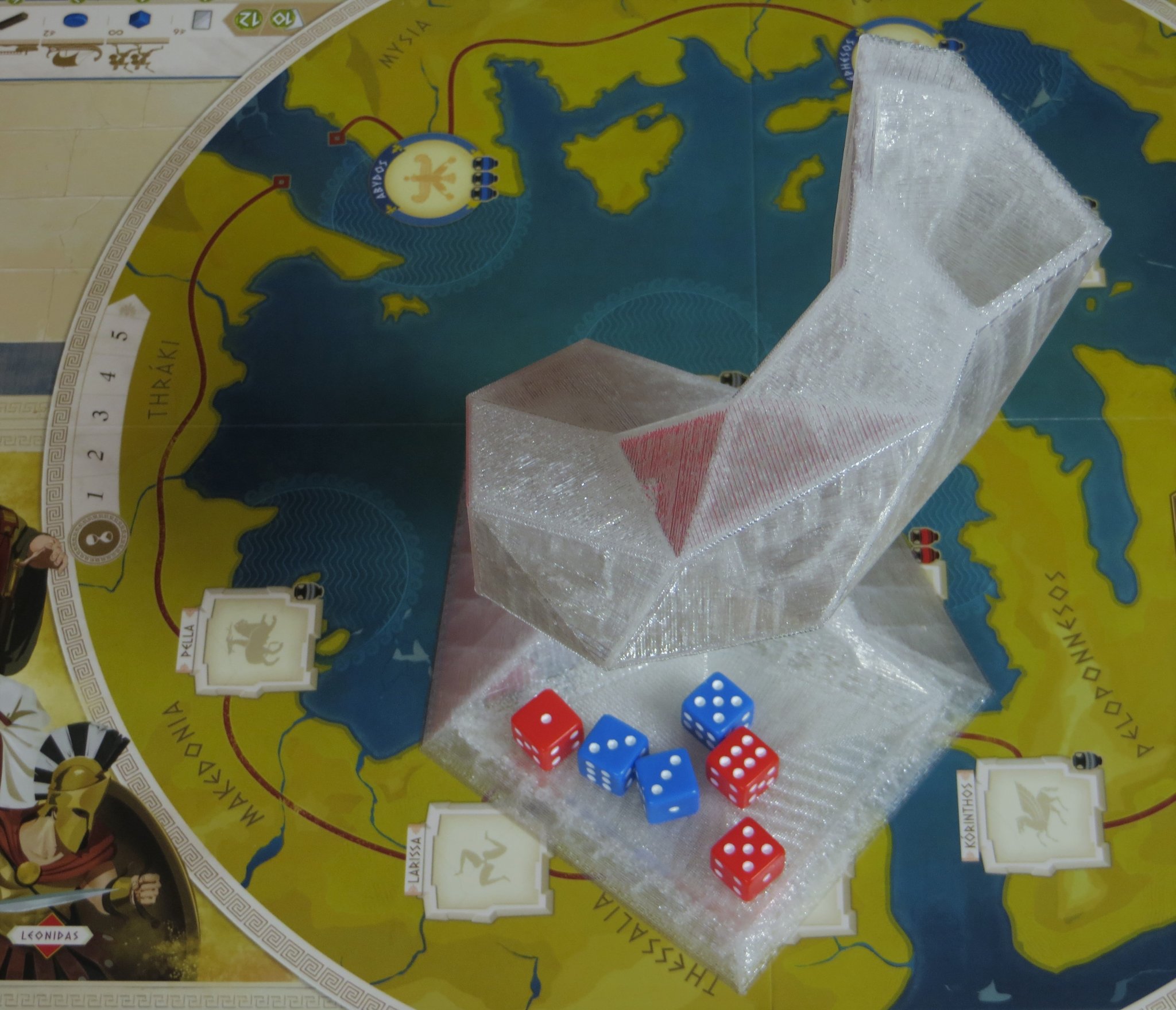 Tháp xí ngầu xoắn ốc (Low Poly)