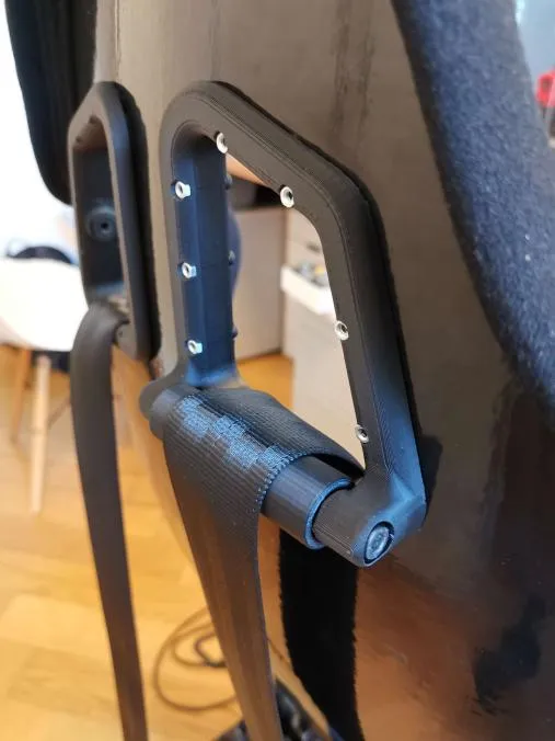 Bộ hướng dẫn dây đai Sparco cho mô hình Simracing với con lăn 2...