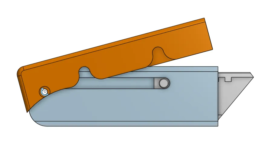 Dao tiện ích Gravity Knife với cơ chế khóa độc đáo