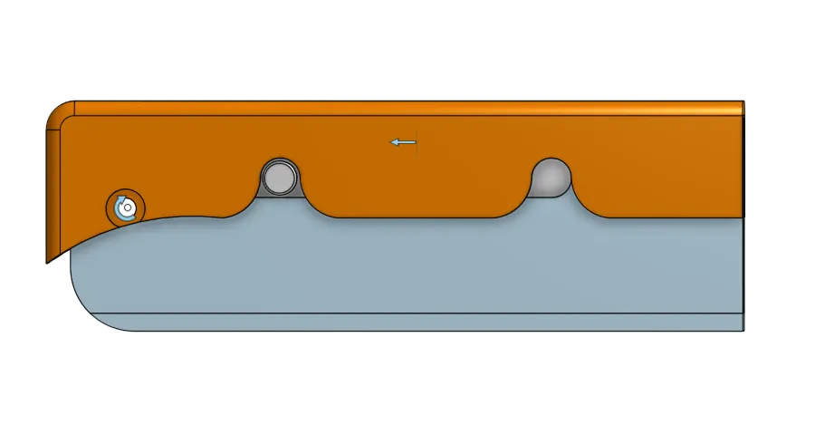 Dao tiện ích Gravity Knife với cơ chế khóa độc đáo