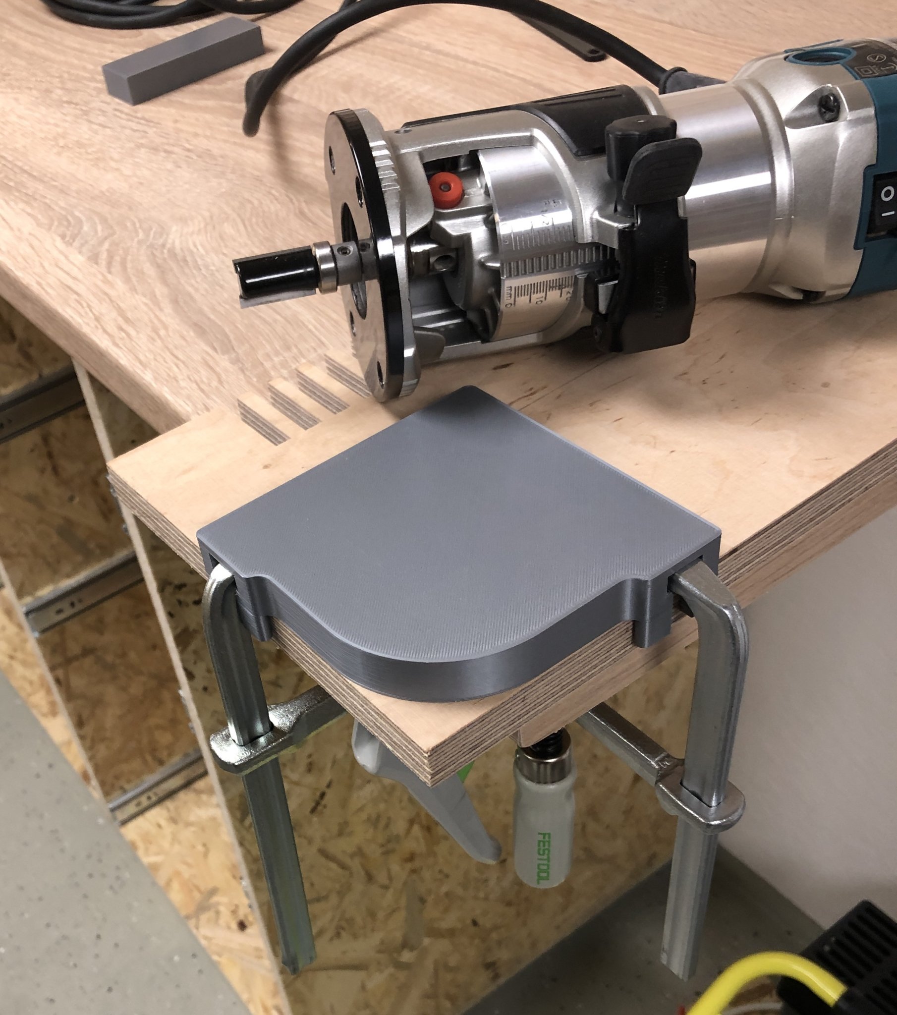 Mô hình khuôn cắt bán kính ngoài cho máy router