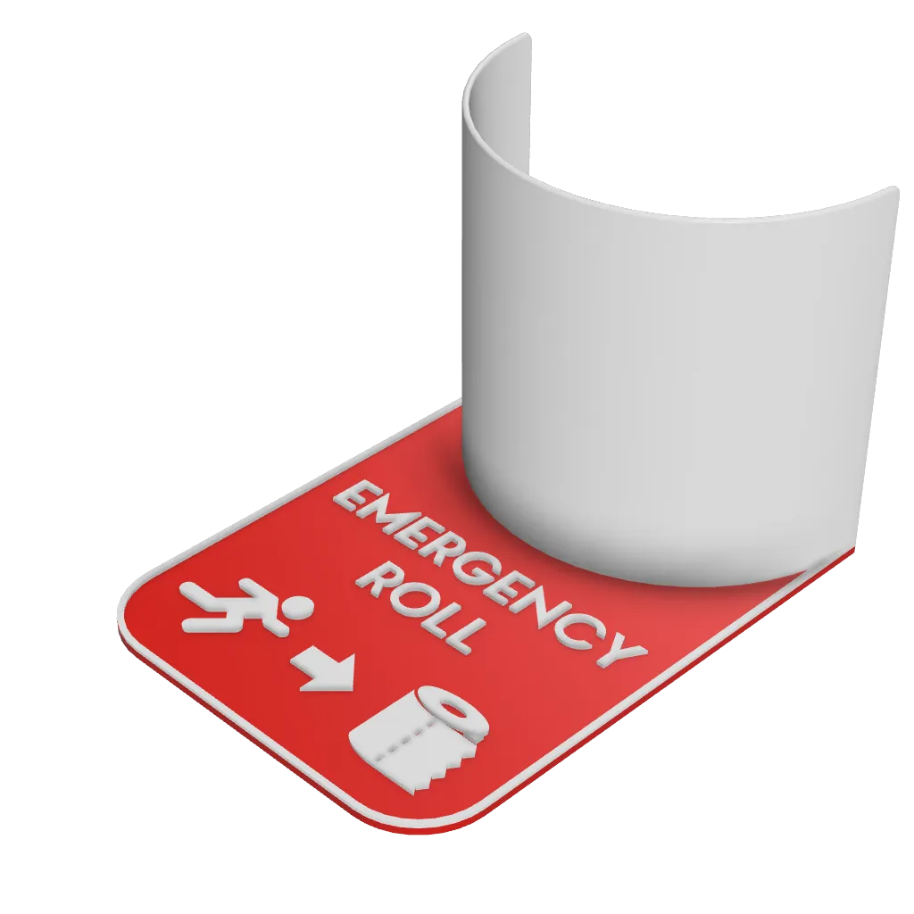 Giá đỡ cuộn giấy vệ sinh khẩn cấp lắp tường