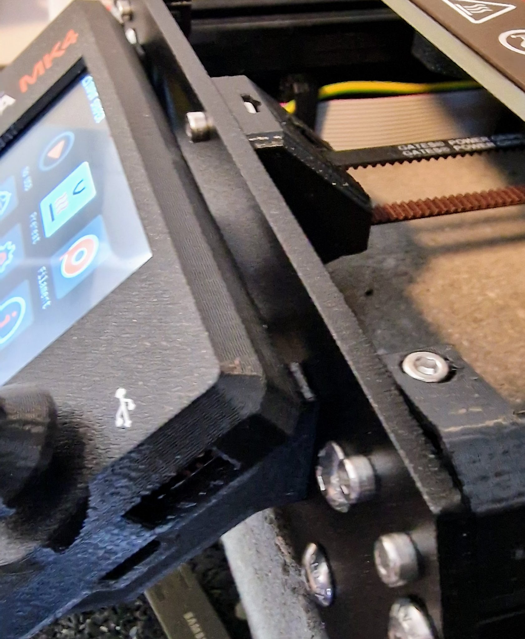 Giá đỡ xLCD ngắn 10mm cho thùng máy in 3D