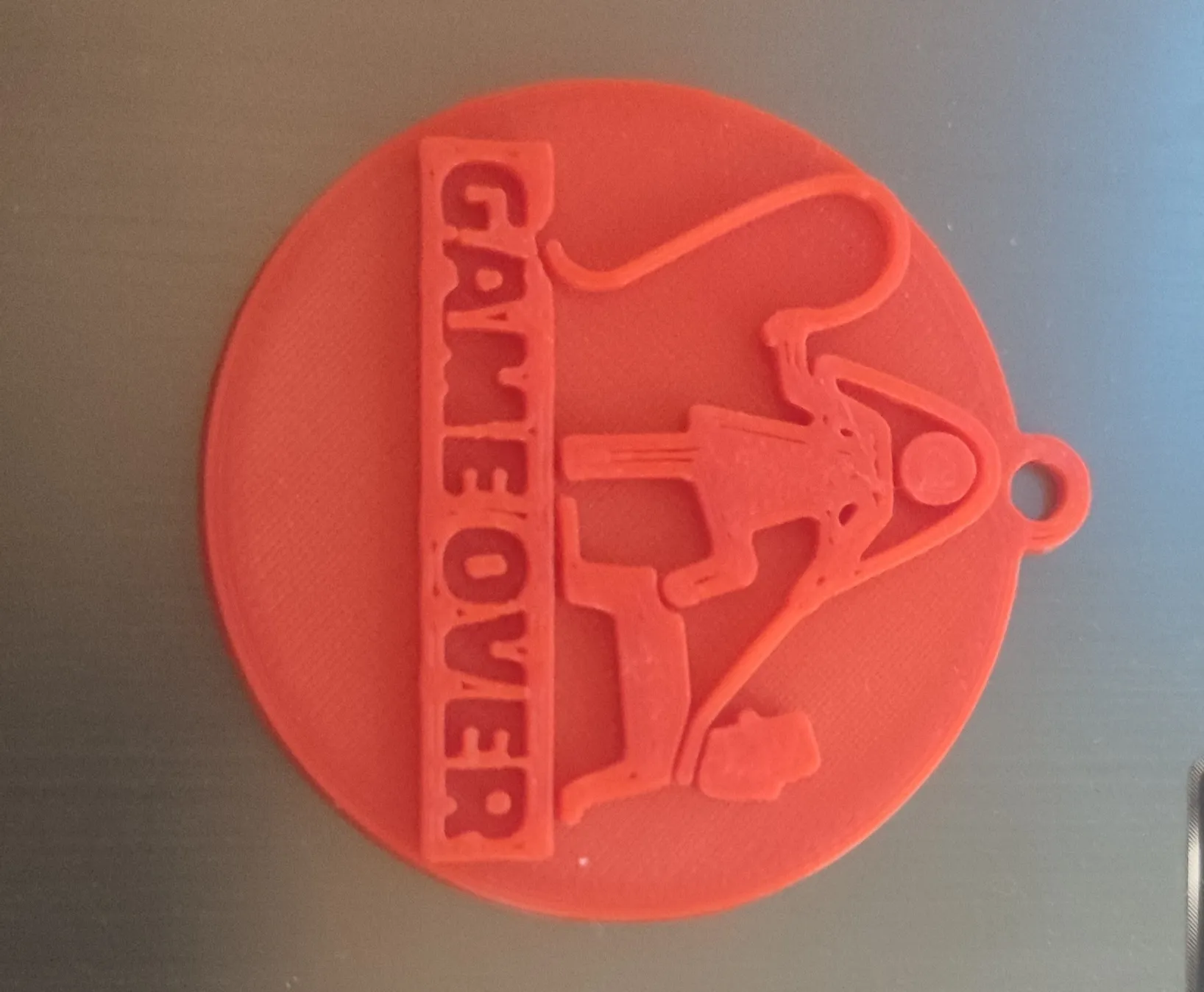 Móc khóa hình biển báo "Đã kết hôn" độc đáo