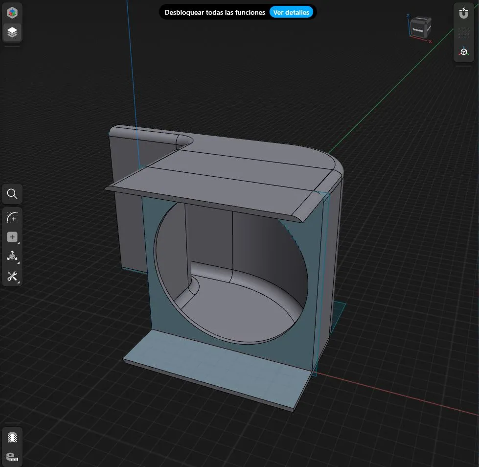 Bộ phễu không khí cho máy hút mùi bếp