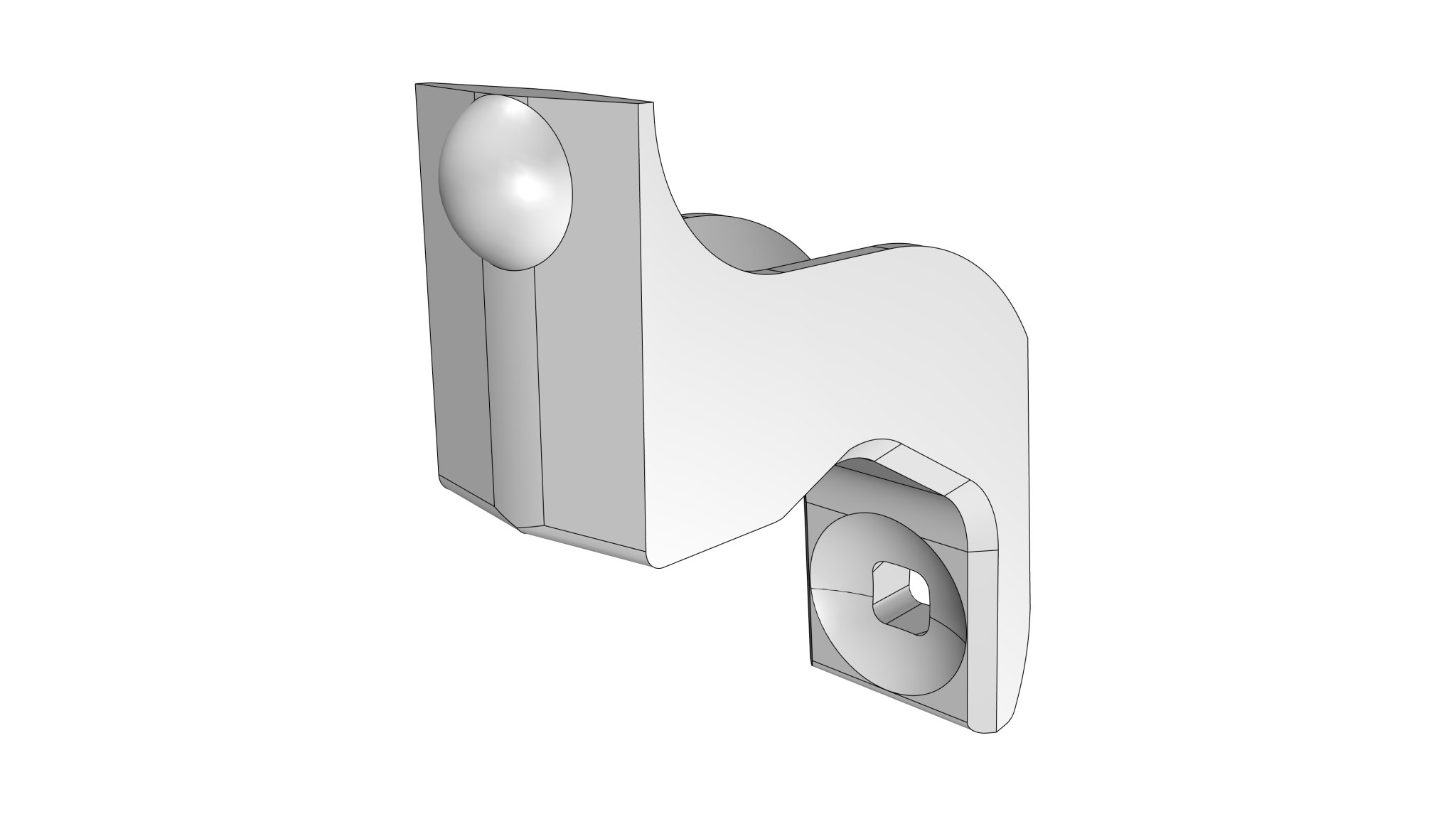 Giá đỡ đèn sương mù cho Volvo 740, 760