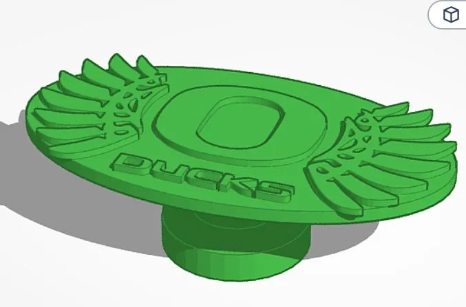 Jibbit hình chữ O bay của Đại học Oregon cho crocs