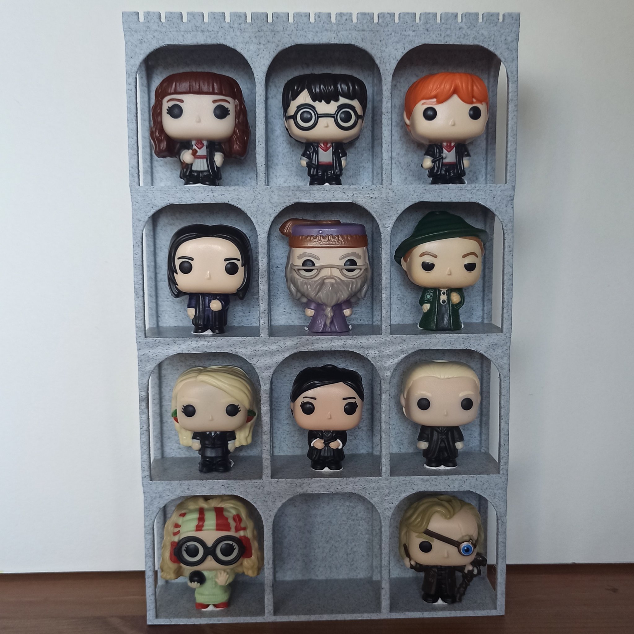 Giá đỡ trưng bày 12 nhân vật mini Harry Potter Funko Pop