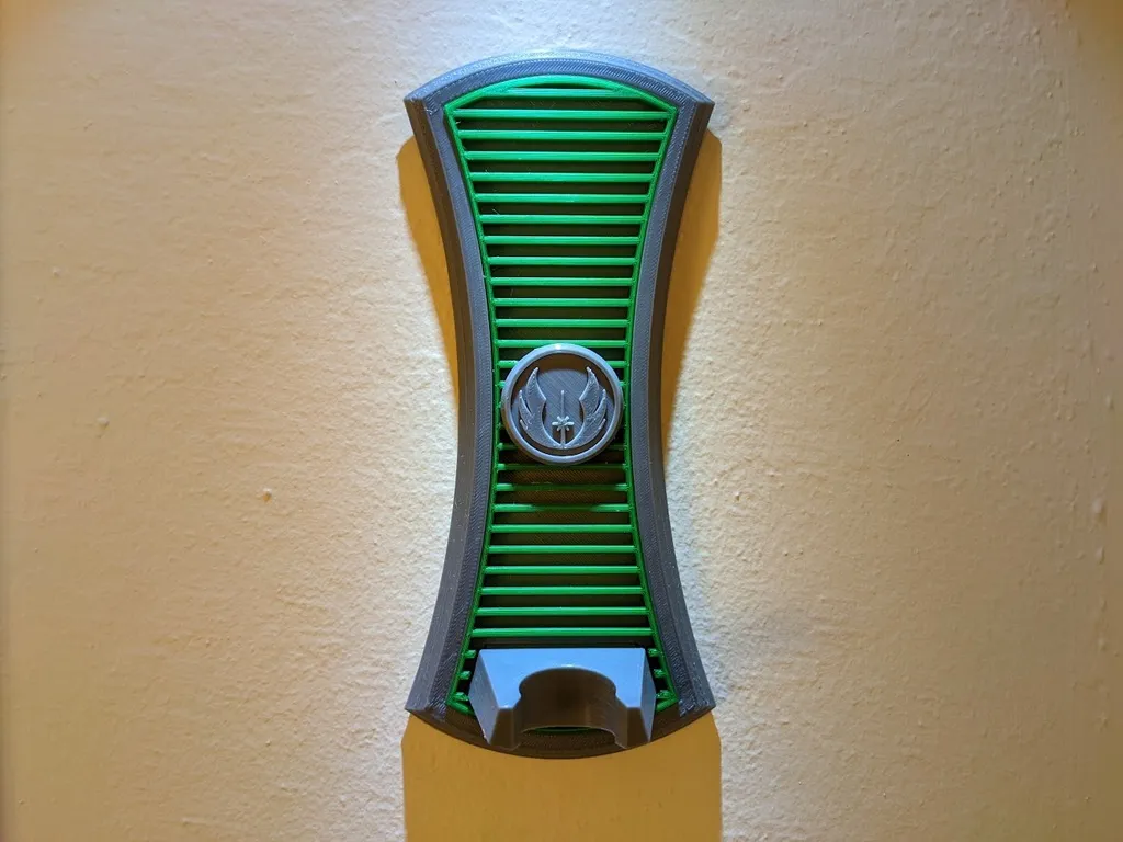 Giá đỡ gắn tường cho kiếm ánh sáng trong Star Wars