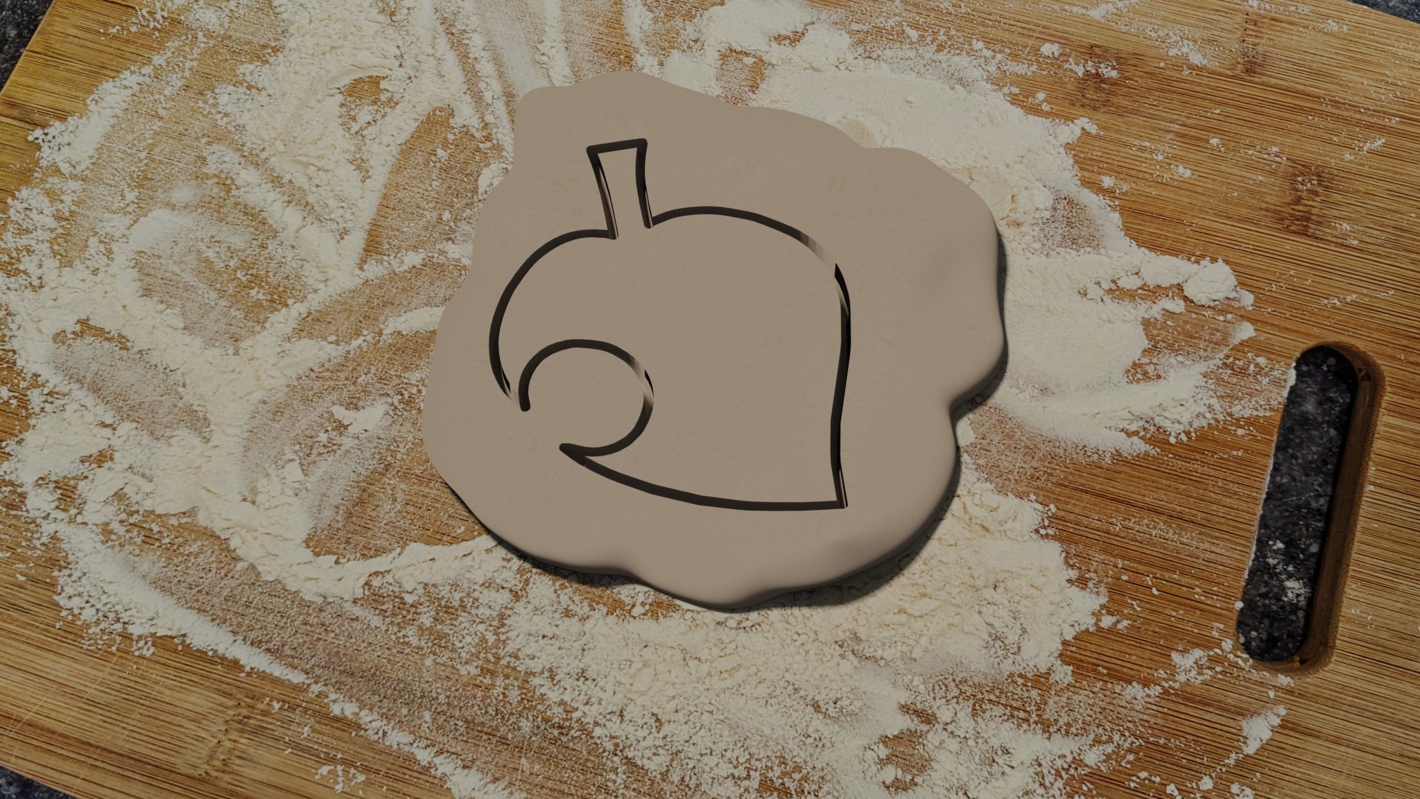 Lá biểu tượng từ trò chơi Animal Crossing