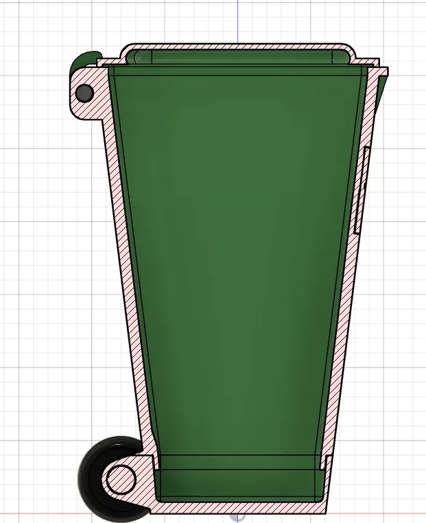 Giá đỡ bút hình hộp với nắp mở dễ thương