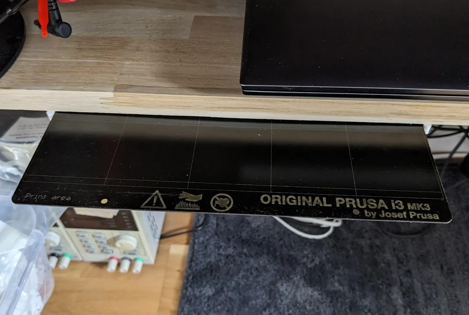 Giá đỡ tấm thép cho Prusa MK3 và MK4