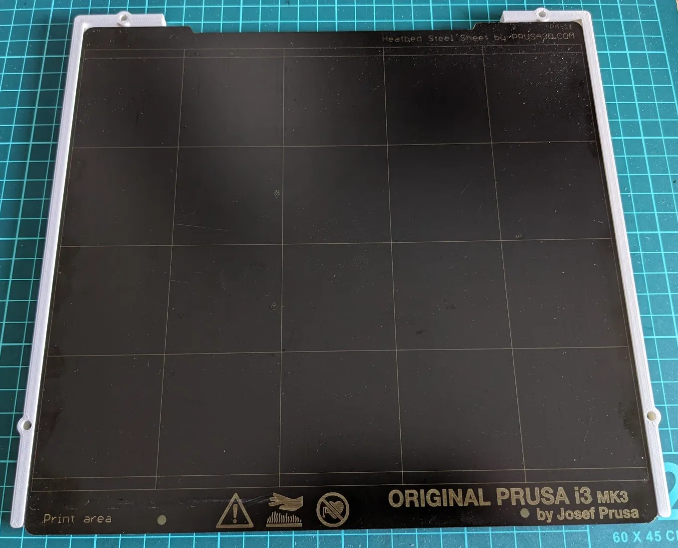Giá đỡ tấm thép cho Prusa MK3 và MK4